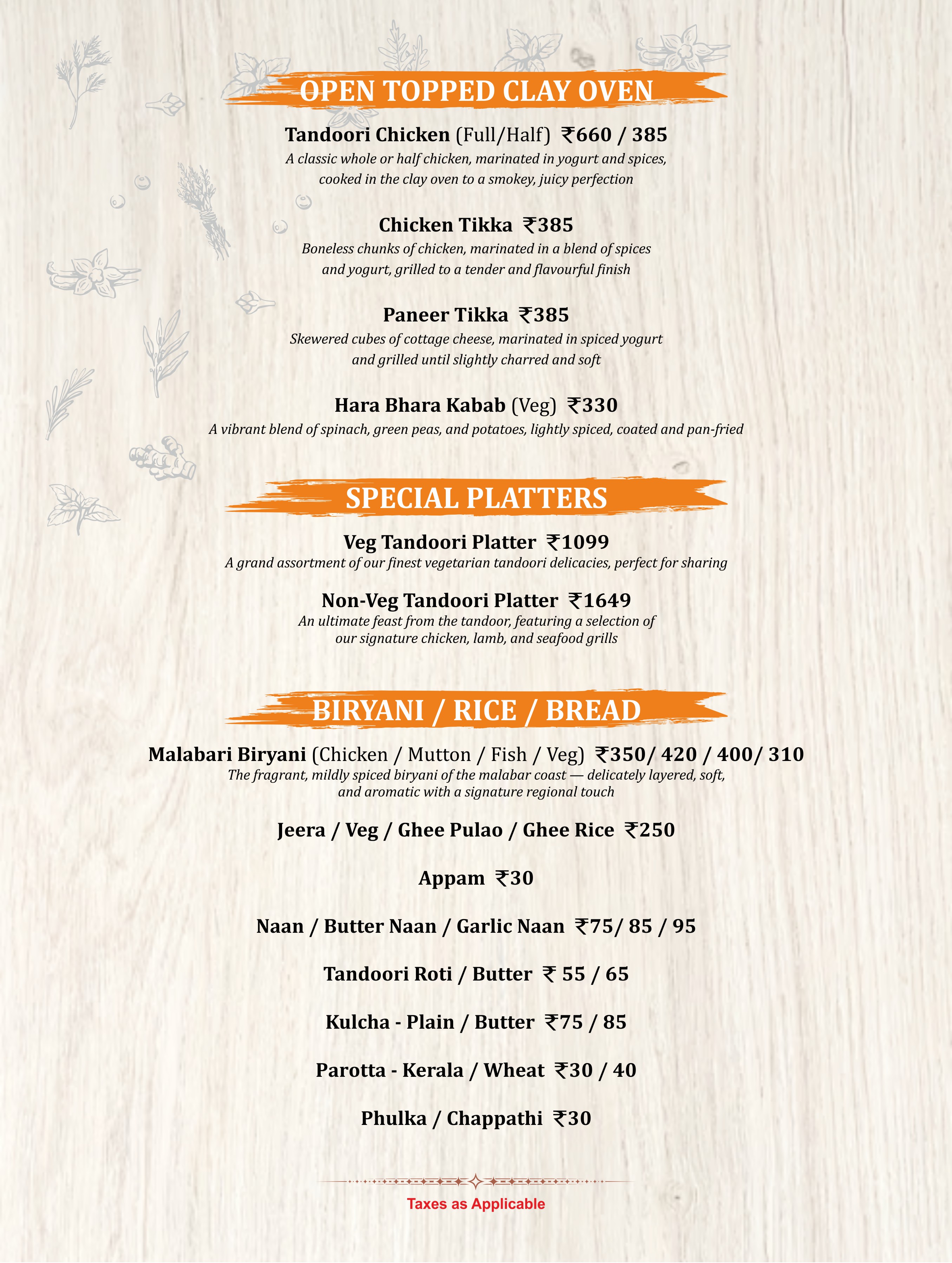 In-Room Dining Menu - Page 7