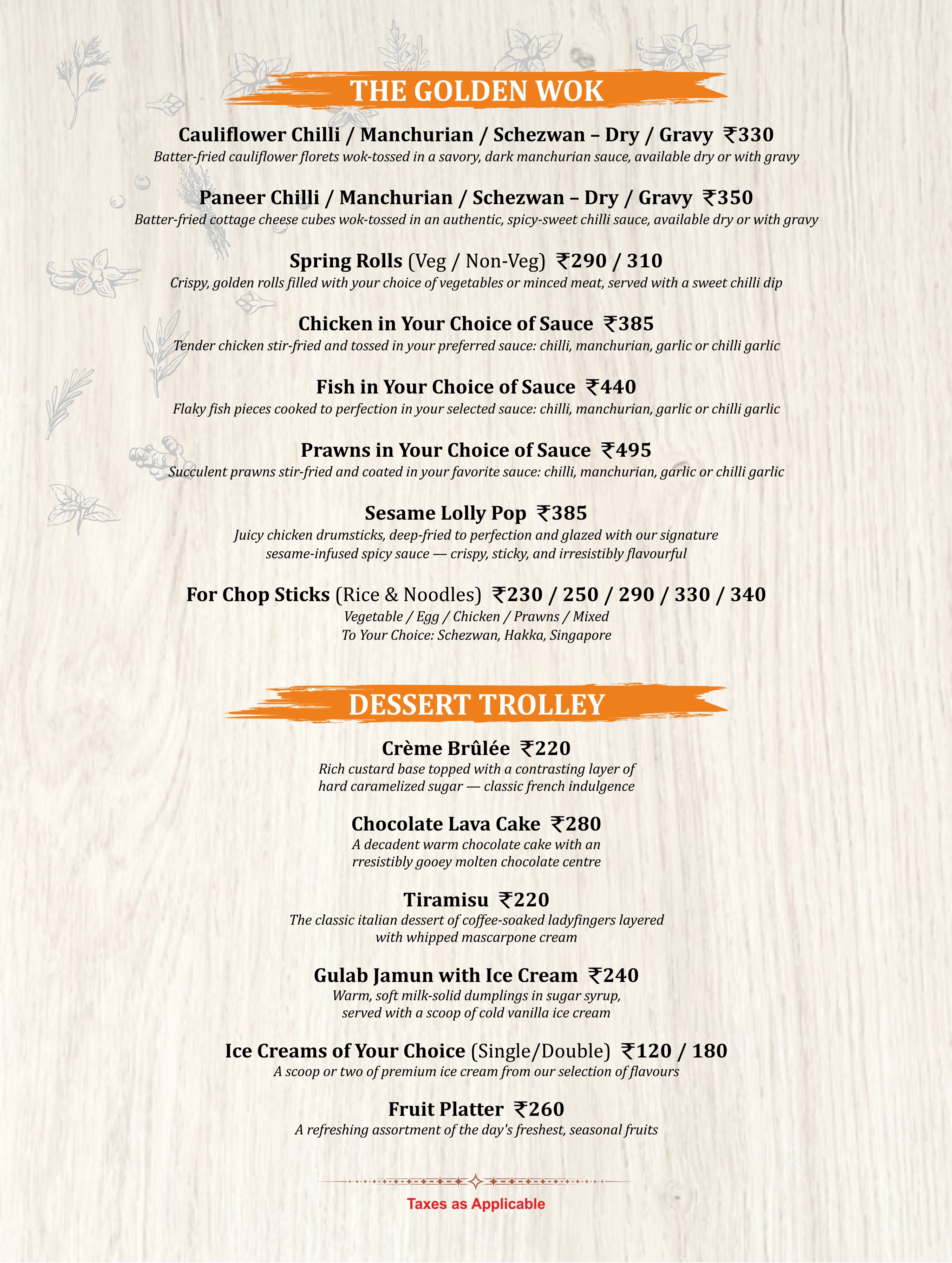 In-Room Dining Menu - Page 8